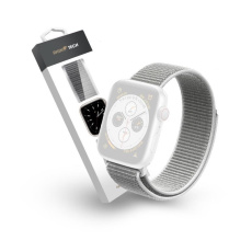 RhinoTech řemínek Magic Tape pro Apple Watch 42/44/45/49mm, bílá