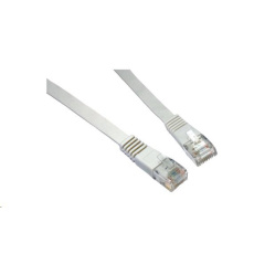 Solarix Patch kabel plochý CAT6 UTP LSOH 1m šedý non-snag-proof C6-111GY-1MB