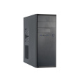 CHIEFTEC skříň Elox Series HQ-01B-OP, Miditower, USB 3.0, Black, bez zdroje