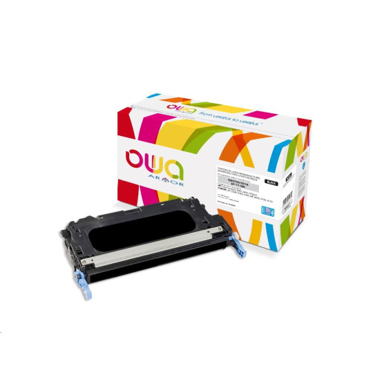 OWA Armor toner pro HP Color Laserjet 3600, 3800, CP3505, 11000 Stran, Q6470A JUMBO, černá/black