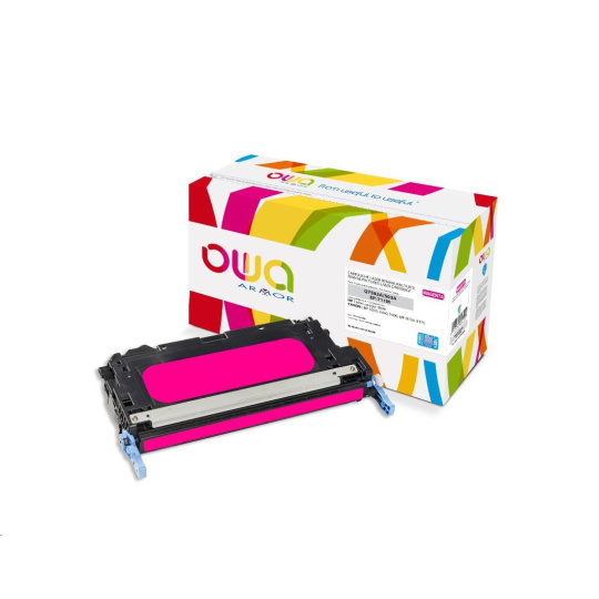 OWA Armor toner pro HP Color Laserjet 3800, 8000 Stran, Q7583A JUMBO, červená/magenta