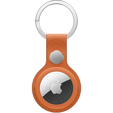 Apple AirTag FineWoven Key Ring - Fox Orange