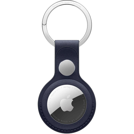 Apple AirTag FineWoven Key Ring - Navy