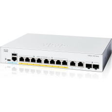 BAZAR - Cisco Catalyst switch C1300-8FP-2G (8xGbE,2xGbE/SFP combo,8xPoE+,120W,fanless) - Rozbaleno (Komplet)