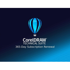 CorelDRAW Technical Suite 365 dní obnovení pronájemu licence (251-2500) EN/DE/FR/ES/BR/IT/CZ/PL/NL