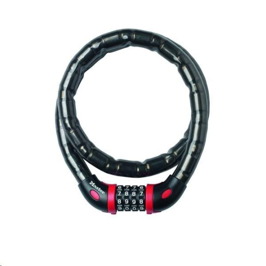 MasterLock 8226EURDPRO Panceřované kombinační lanko na kolo - 1m