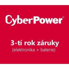 CyberPower 3. rok záruky pro UT850EG-FR, UT850EG