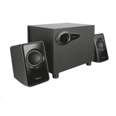 TRUST Reproduktory 2.1 Avora Subwoofer Speaker Set - black