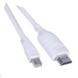 PREMIUMCORD Kabel Mini DisplayPort - HDMI 5m, bílý