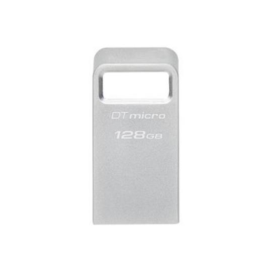 Kingston Flash Disk 128GB DataTraveler Micro 200MB/s Metal USB 3.2 Gen 1