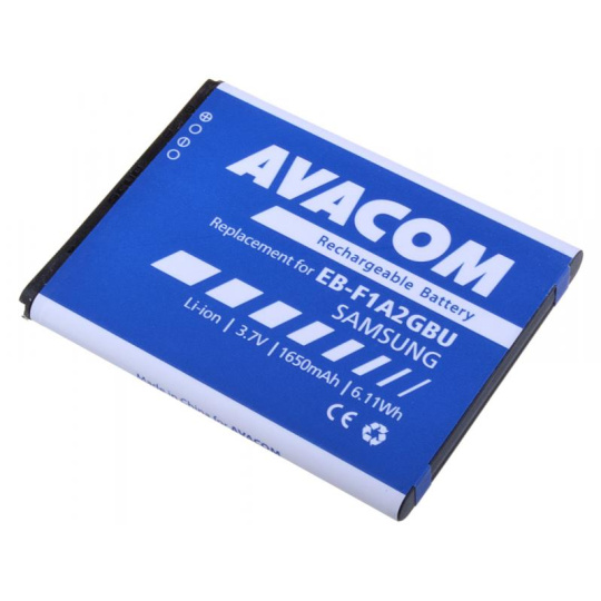 AVACOM baterie do mobilu Samsung i9100 Li-Ion 3,7V 1650mAh (náhrada EB-F1A2GBU)