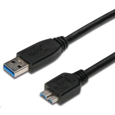 PREMIUMCORD Kabel USB 3.0 A - Micro B 5m, propojovací (M/M)