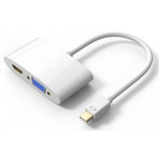 PREMIUMCORD Adaptér Mini DisplayPort - HDMI + VGA , FULL HD 1080p, 4K*2K@30Hz