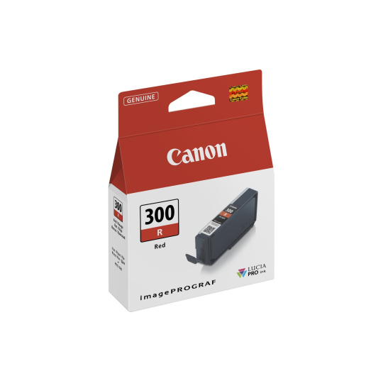 Canon CARTRIDGE PFI-300 R červená pro imagePROGRAF PRO-300