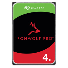 SEAGATE HDD 4TB IRONWOLF PRO (NAS), 3.5", SATAIII, 7200 RPM, Cache 128MB