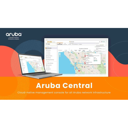 Aruba Central On-Premises Switch 25xx/6100 Foundation 1 year Subscription E-STU