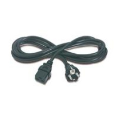 APC Power Cord C19 naar Schuko, 2.4m, 16A (C19/CEE 7/7)