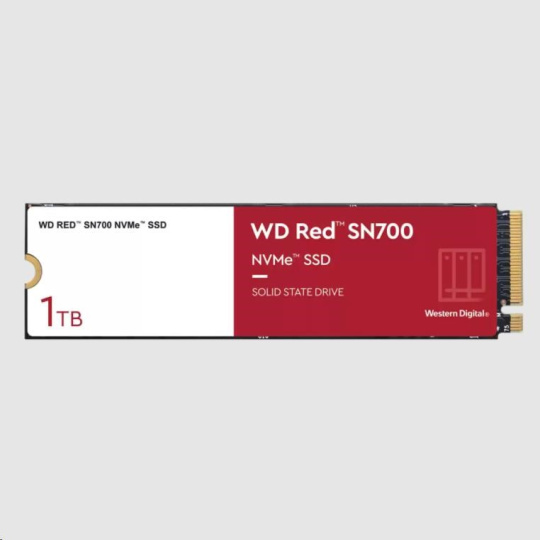 BAZAR - WD RED SSD NVMe 1TB PCIe SN700, Geb3 8GB/s, (R:3430/W:3000 MB/s) TBW 2000