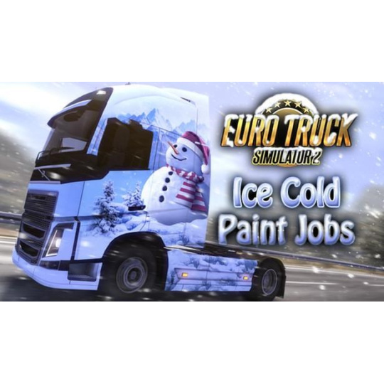 Euro Truck Simulator 2 - Ice Cold Paint Jobs Pack (PC) klíč Steam