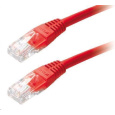 XtendLan patch kabel Cat5E, UTP - 3m, červený