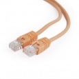 GEMBIRD kabel patchcord Cat5e UTP 0,5m, oranžový
