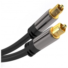PremiumCord Kabel Toslink M/M, 6mm, 5m, černá PremiumCord Kabel Toslink M/M, 6mm, 5m, černá