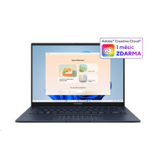 ASUS NTB Zenbook 14 (UX3405CA-OLED644W), Ultra 7 255H, 14" 1920x1200, 32GB, 1TB SSD, iArc, W11 Home, Ponder Blue ASUS NTB Zenbook 14 (UX3405CA-OLED644W), Ultra 7 255H, 14" 1920x1200, 32GB, 1TB SSD, iArc, W11 Home, Ponder Blue