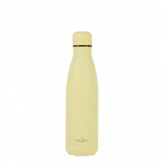 Puro ICON láhev z nerezové oceli, double wall, 500ml světle žlutá Puro ICON láhev z nerezové oceli, double wall, 500ml světle žlutá