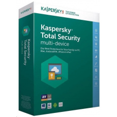 Kaspersky Total Security CZ multi-device, 1 zařízení, 1 rok, nová licence, BOX Kaspersky Total Security CZ multi-device, 1 zařízení, 1 rok, nová licence, BOX