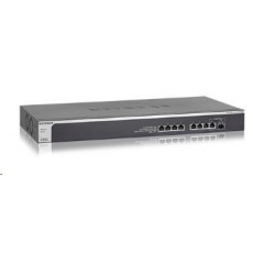 Netgear XS708Ev2 8-port 10-Gigabit ProSafe Web Managed (Plus) Switch, 8x10GbE RJ45, with 1x 10GbE SFP+ shared Netgear XS708Ev2 8-port 10-Gigabit ProSafe Web Managed (Plus) Switch, 8x10GbE RJ45, with 1x 10GbE SFP+ shared