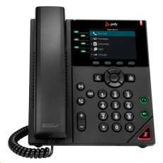 BAZAR - Poly VVX 350 6linkový IP telefon, PoE - Rozbaleno (Komplet)