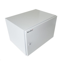 BAZAR - XtendLan 19" venkovní vodotěsný rozvaděč 8U 600x450, krytí IP55, nosnost 65kg, šedý - poškrábaný