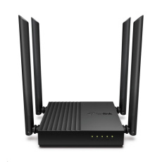 BAZAR - TP-Link Archer C64 OneMesh/EasyMesh WiFi5 router (AC1200, 2,4GHz/5GHz, 4xGbELAN, 1xGbEWAN) - Poškozený obal (Kom BAZAR - TP-Link Archer C64 OneMesh/EasyMesh WiFi5 router (AC1200, 2,4GHz/5GHz, 4xGbELAN, 1xGbEWAN) - Poškozený obal (Kom