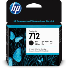 HP 712 80-ml Black DesignJet Ink Cartridge HP 712 80-ml Black DesignJet Ink Cartridge