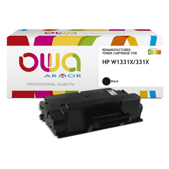 OWA ARMOR laser toner pro HP LJ MFP 432, černá, 15.000 str., komp.s W1331X