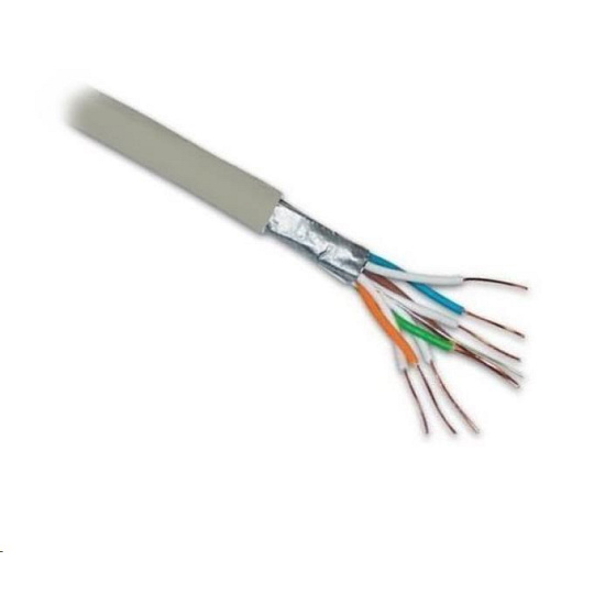 PLANET FTP Cat6,  drát, 4pár, Cat6, Dca, šedý, 305m