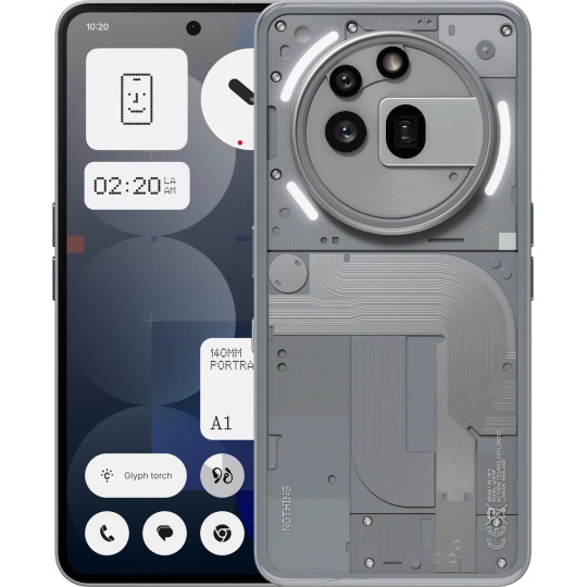 Nothing phone 3a Pro 12/256 grey, EU Nothing phone 3a Pro 12/256 grey, EU