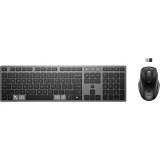 HP 725 Rechargeable Wireless Mouse and Keyboard - Německá HP 725 Rechargeable Wireless Mouse and Keyboard - Německá