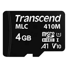 TRANSCEND Industrial Micro SDHC 410M 4GB, Class 10 UHS-I U1 A1, MLC TRANSCEND Industrial Micro SDHC 410M 4GB, Class 10 UHS-I U1 A1, MLC