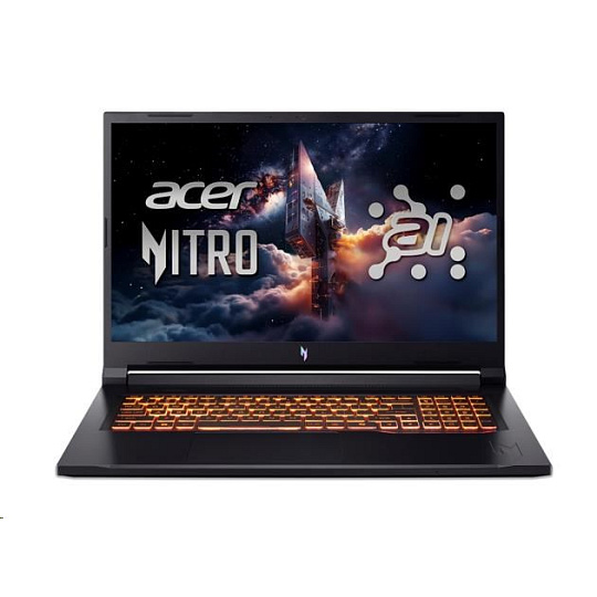 ACER NTB Nitro V 17 AI (ANV17-41-R3A0),Ryzen 7 260,17.3"FHD,16GB,1TB SSD,RTX 5050,W11H,Black