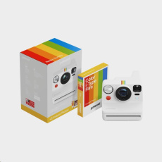 Polaroid Now+ Gen 3 White Bundle with Color Film (8 photos)