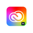 Adobe Creative Cloud for teams All Apps with Adobe Stock MP ML (+CZ) COM NEW 1 User, 12 Months, Level 3, 50-99 Lic