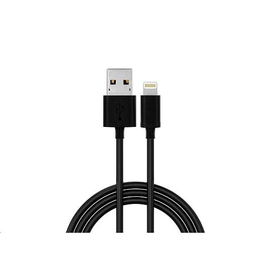 WG - Datový kabel Lightning MFI na USB-A, 2 metry, černá WG - Datový kabel Lightning MFI na USB-A, 2 metry, černá