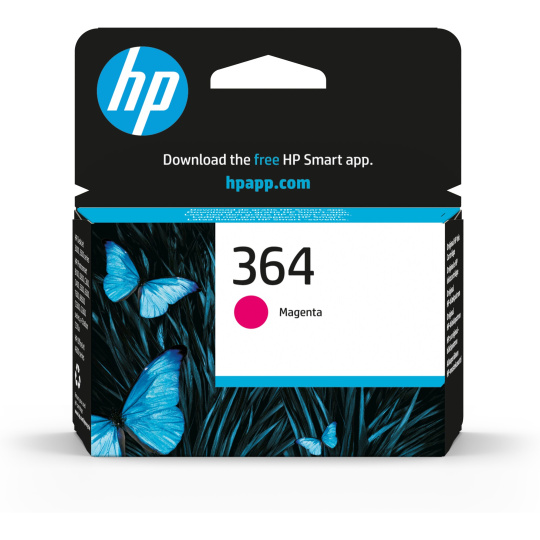 HP 364 Magenta Ink Cart, 3 ml, CB319EE (300 pages)