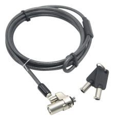 DICOTA Security Cable Wedge Lock Ultra Slim keyed 3.2x4.5mm slot DICOTA Security Cable Wedge Lock Ultra Slim keyed 3.2x4.5mm slot