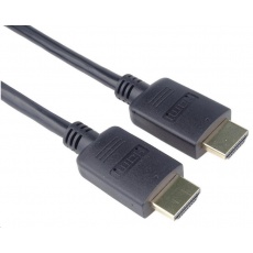 PremiumCord HDMI 2.0 High Speed + Ethernet kabel, zlacené konektory, 1m