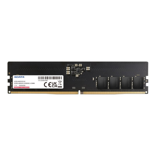 ADATA DIMM DDR5 32GB 4800MHz CL40, Single Tray