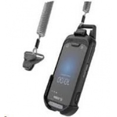 Zebra tether, coiled, clip , pro EC30 Zebra tether, coiled, clip , pro EC30