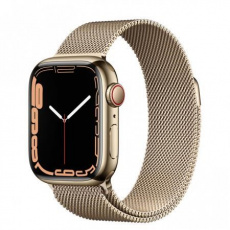 Apple Watch Series 7 Cell, 41mm Gold/Steel Case/Gold Mil.Loop Apple Watch Series 7 Cell, 41mm Gold/Steel Case/Gold Mil.Loop