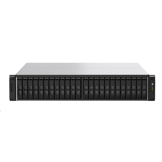 QNAP TS-h2490FU-7232P-32G (8C/EPYC7232P/7252/3,2GHz/32GBRAM/24xU.2/2x2,5GbE/2xSFP28/2xUSB3.2/5xPCIe/RP)